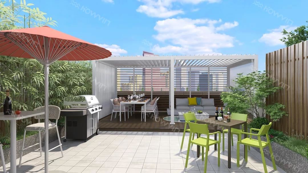 4 garden pergola
