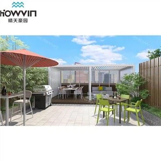 Pergola autônoma moderna