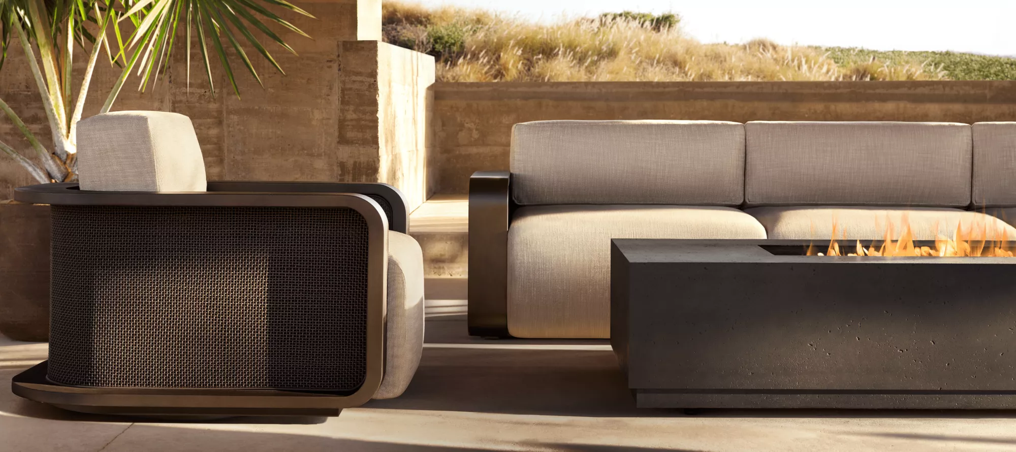 Santiago Luxury Teak Outdoor Sofa Set | Howvin Furniture best